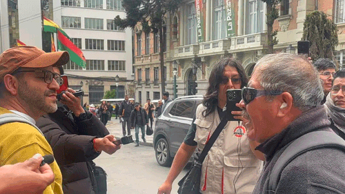 Ciudadanos rechazan marchas de la COB y exigen libre tránsito en el centro paceño