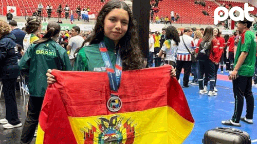 Patricia Saavedra logra medalla de plata para Bolivia