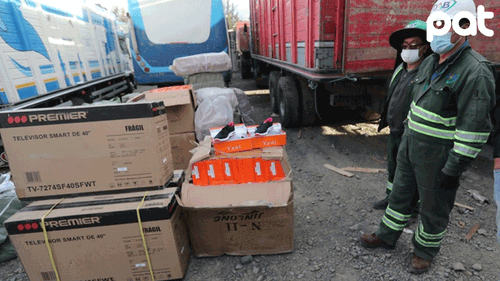 Bolivia decomisa más de Bs 64 millones en contrabando durante el primer semestre