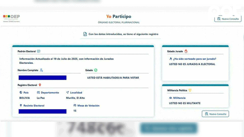 TSE habilita aplicación &quot;Yo Participo&quot; para consultar jurados electorales