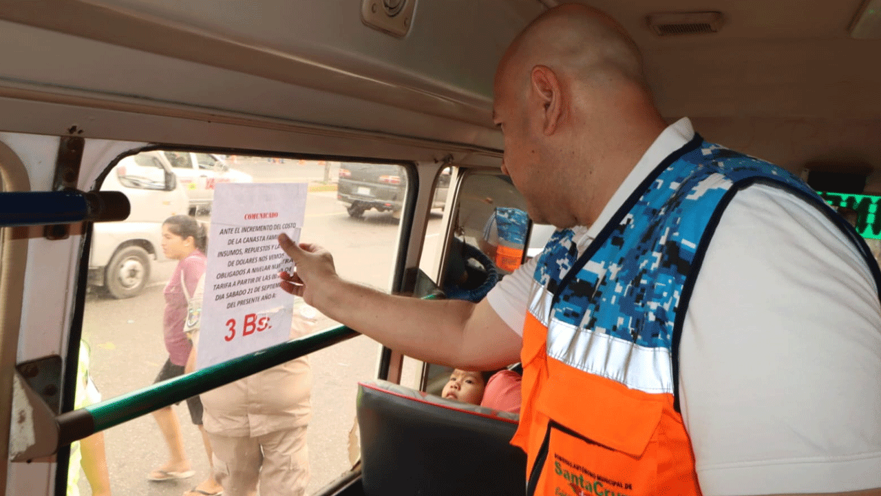 Fiscalización municipal garantiza el cobro correcto de pasajes en micros