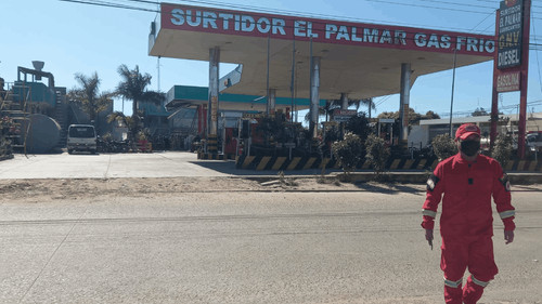 Explosión en la estación de combustible El Palmar, zona Los Lotes