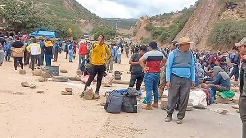 Reportan 8 puntos de bloqueo en carreteras de CBBA: Restricciones en la conexión con La Paz y Oruro