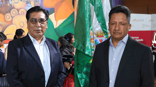 Huancollo y Choque asumen como nuevos subalcaldes en El Alto