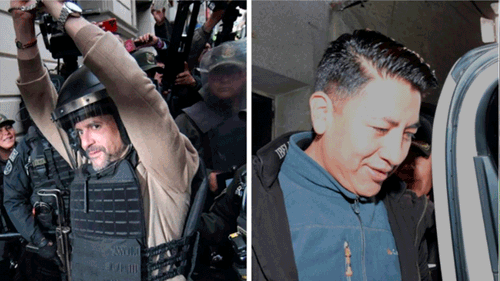 Camacho y Pumari regresan a los juzgados por la crisis de 2019, mientras su defensa lucha por la suspensión del juicio  
