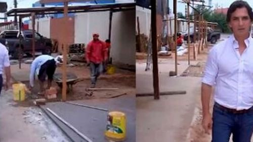 Saavedra exige retirar puestos en aceras de Barrio Lindo