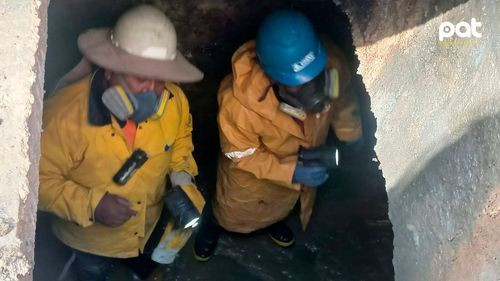 EPSAS y Alcaldía inspeccionan sifonamiento en el Distrito 6