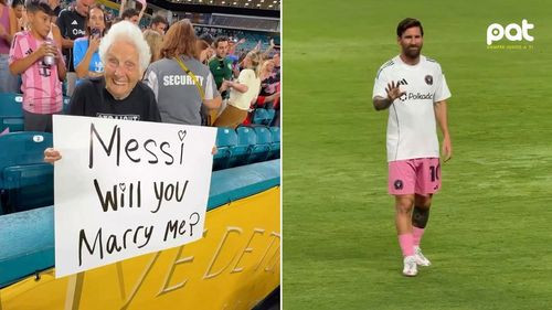 Messi respondió con ternura al romántico mensaje de una abuela de 98 años