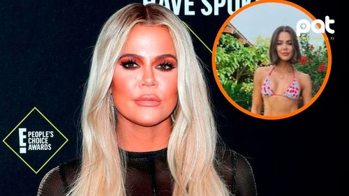 Khloe Kardashian sorprende en bikini a los 40 años y desata opiniones divididas