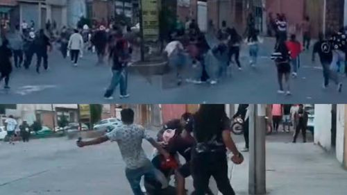 Violencia en Sucre: comparsas en estado de ebriedad generan enfrentamientos y caos en calles