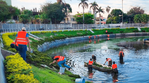 Alcaldía avanza en la recuperación integral del Parque El Arenal con miras al 24 de septiembre