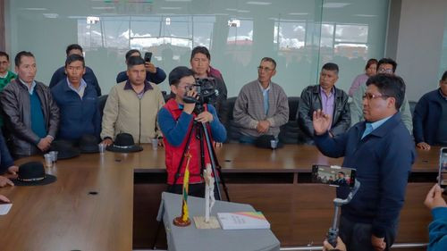 Rubén Ramos Flores, el nuevo subalcalde del distrito 7 en El Alto  