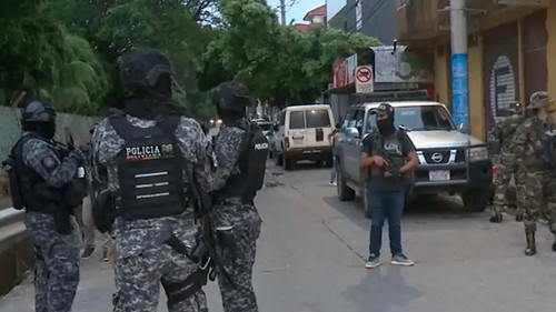 Megaoperativo policial se despliega en la zona de Las Palmas en Santa Cruz