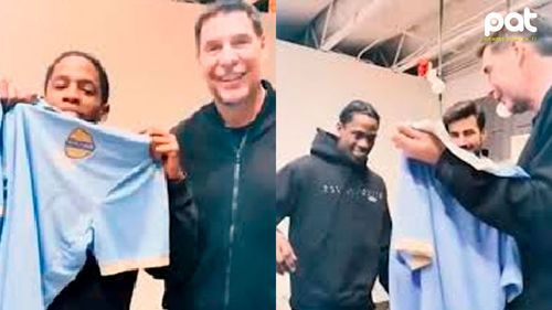Travis Scott, el nuevo hincha del Club Bolívar gracias a Marcelo Claure
