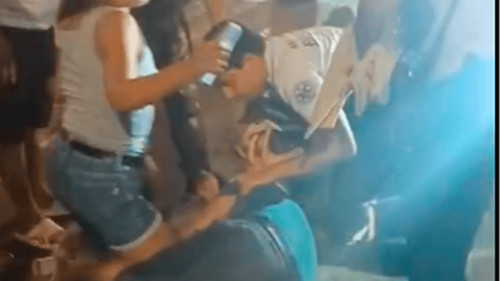 Motociclista y peatón quedan gravemente heridos tras atropello en Santa Cruz