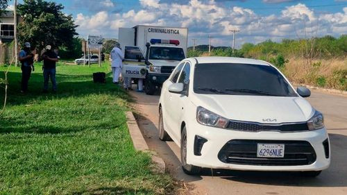 Hallan vehículo usado en el sicariato de un brasileño