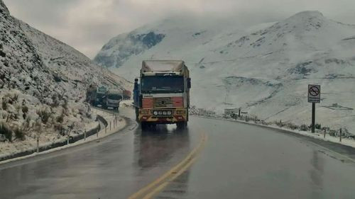 Alerta por nevada y bajas temperaturas en La Paz