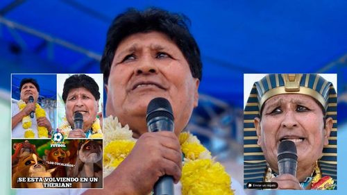 Evo Morales reaparece en Chimoré y genera reacciones en redes sociales