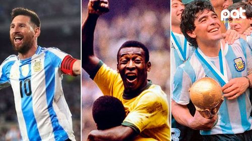 Messi encabeza el ranking histórico de los 10 mejores jugadores según la IFFHS