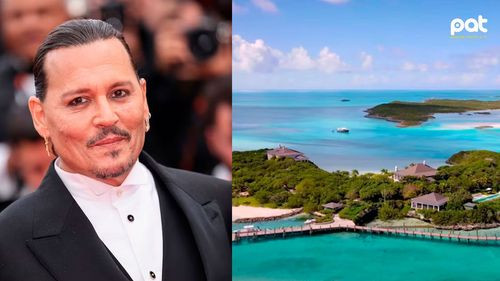 Johnny Depp revela su refugio de paz: una isla privada en las Bahamas
