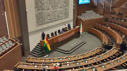 Choquehuanca suspende por tercera vez sesión del Legislativo por falta de quórum