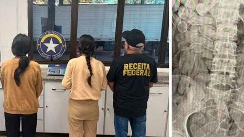 Detienen a dos jóvenes con más de 200 cápsulas de droga en frontera con Brasil