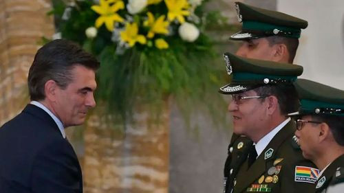 Javier Álvarez asume como nuevo comandante de la Policía Boliviana