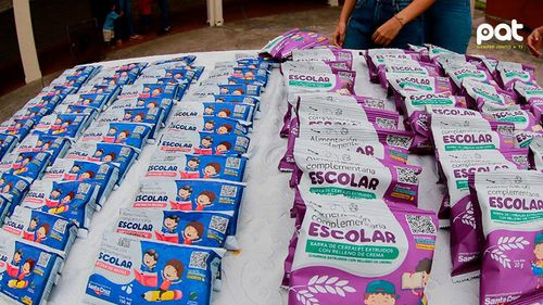 Alcaldía de Santa Cruz asegura entrega del desayuno escolar antes del 30 de mayo