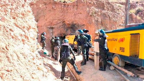 Dos trabajadores resultan heridos durante robo en una mina de Potosí