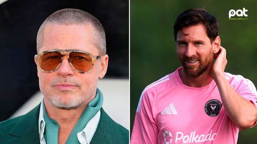 Las inesperadas palabras de Brad Pitt sobre Lionel Messi