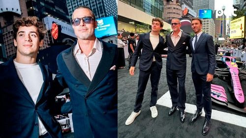 Franco Colapinto y su encuentro con Brad Pitt en la avant premiere de F1 La película