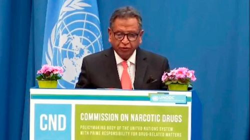 Bolivia expresa preocupación por expansión de drogas sintéticas en foro de la ONU en Viena