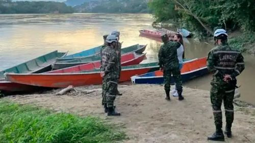 Tres militares mueren ahogados durante entrenamiento fluvial en Colombia