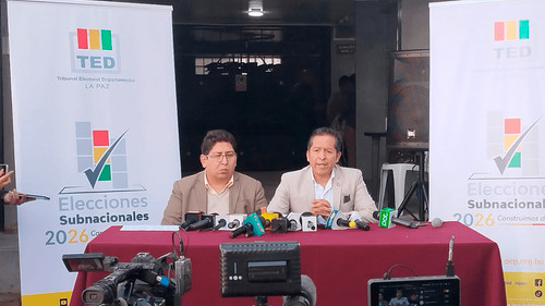 TED presenta el contenido de la maleta electoral para las subnacionales 2026
