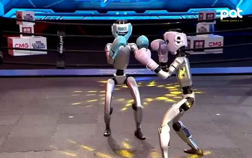 China estrena campeonato de boxeo con robots controlados por humanos