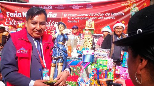 El Alto abre ocho ferias navideñas con descuentos y más de 250 expositores