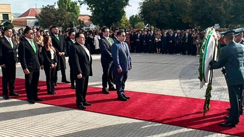 Fiscal General rinde homenaje a Oruro en su gesta libertaria