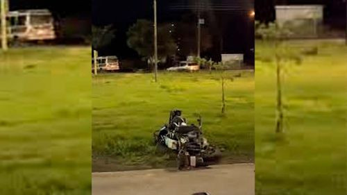 Motociclista muere tras accidente en el quinto anillo de la avenida Santos Dumont