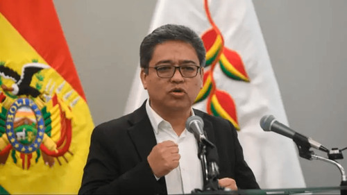 Gálvez advierte sanciones por terrorismo y alzamiento armado ante convocatoria evista con armas de fuego