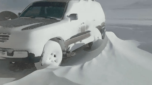 La nieve llega al sudoeste de potosí y afecta a cinco municipios