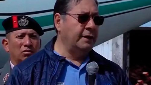 Arce anuncia denuncia internacional por el ataque a una ambulancia 
