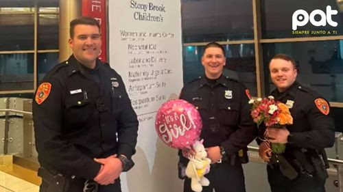 Un agente recién graduado asiste en el parto de una bebé durante una tormenta en Long Island