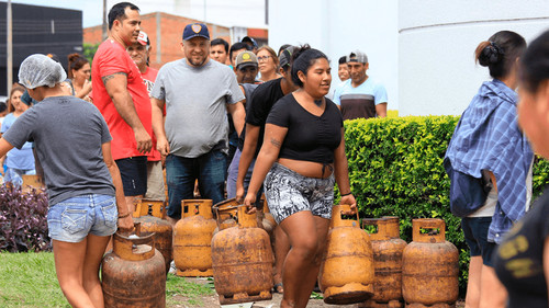 Santa Cruz: venta de garrafas de GLP se mantiene controlada y sin largas filas