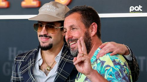 Adam Sandler elogia el talento actoral de Bad Bunny en Happy Gilmore 2