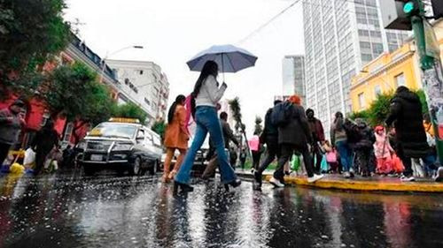 Senamhi prevé lluvias en varias regiones de Bolivia