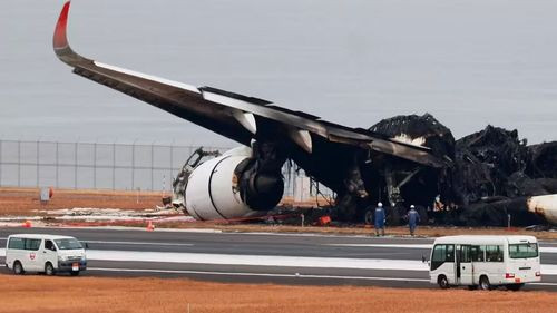 Detalles iniciales de la investigación sobre el accidente aéreo en Japón