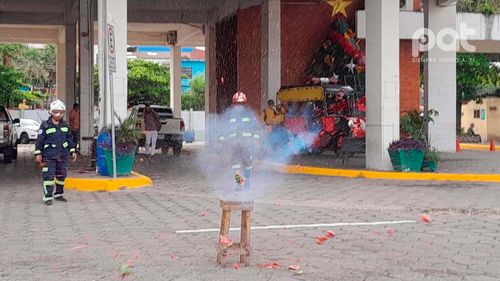 Advertencia y recomendaciones para evitar el uso de pirotecnia en las celebraciones de fin de año
