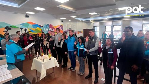 Alcaldía de La Paz posesiona nuevas autoridades y reorganiza su estructura institucional
