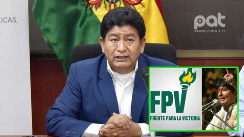 FPV se alinea con Evo Morales y el Gobierno responde con críticas