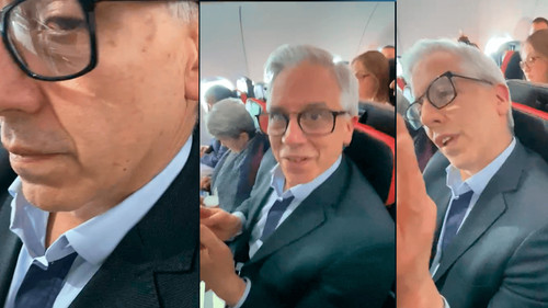 Tenso encuentro en vuelo entre Bogotá y México: Hija de Jeanine Añez confronta a Álvaro García Linera